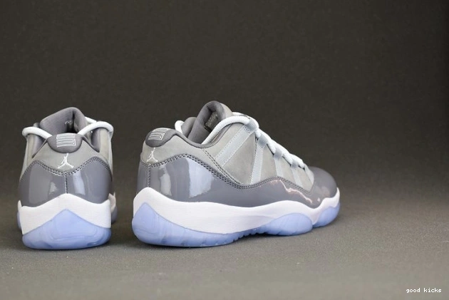 Rep Cool Grey Jordan 528895-003 Low Air 11 0725